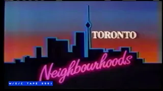 Toronto Neighbourhoods "Rosedale with Nancy Jackman" - CBC TV - 1984