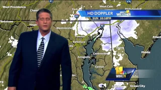 Light snow overnight; snow showers Monday afternoon