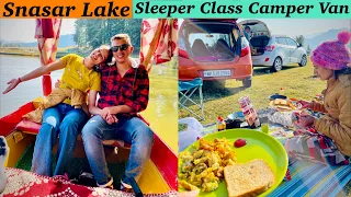 Vlog 206 | Couple Camping Road trip to Jammu Kashmir in alto K10 . SHIKARA RIDE IN J&K