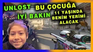 UNLOST 11 YAŞINDA MELİH EN İYİ VURUŞLAR İZLİYOR