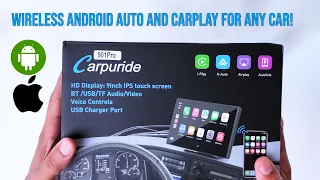 🔴 Get Wireless Android Auto and Carplay for Any Car!!! | CARPURIDE - Full Overview & Features