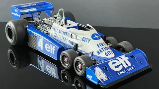 [Full build] Tyrell P34 1977 Monaco GP 1/20  - F1 Model (TAMIYA)