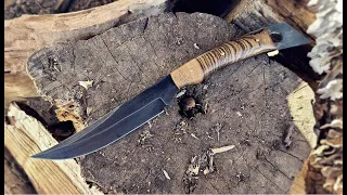 Making a Camping Knife from Scrap