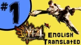 [3DS] Let's Play Monster Hunter 4 Ultimate! #1 FULL ENGLISH TRANSLATION & COMMENTARY