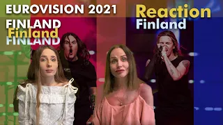 Евровидение 2021 ФИНЛЯНДИЯ Реакция Blind Channel  Dark Side Finland 🇫🇮 Eurovision 2021Reaction
