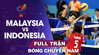 FULL HD Bóng Chuyền Nam Malaysia vs Indonesia | LIVE Men's Volleyball SEA GAMES 31