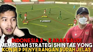 Indonesia 3 - 3 Arab Saudi I Shin Tae-Yong : "Pertahanan dan Stamina Indonesia Masih Bermasalah" !!