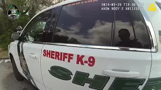 Pasco sheriff K9 deputy tracks down burglary suspect