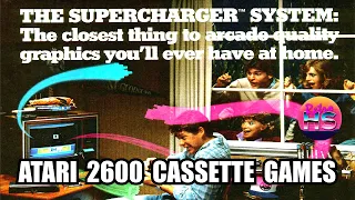 Atari 2600 Cassette Games With The Starpath Supercharger