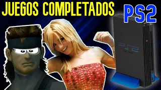 Los Juegos de PS2 que he completado | Desde el año 2000