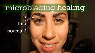 Microblading: Healing & After Care