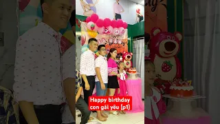 Happy birthday con gái (p1) #icigo #icigofamily #lequangicigo #lekimnganicigo #clips #short #vlog