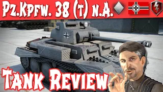 PZ38(t)NA WOT Blitz Tank Review / Guide German Tier 4 Light Tank | World of Tanks Blitz