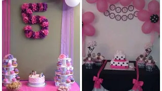 Birthday Decoration Ideas|| Girls Birthday decoration ideas