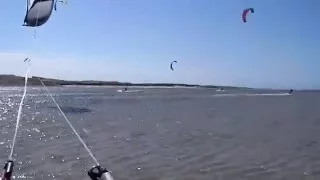 Kiteboarding Iles de la Madeleine - Sandy Hook Lagoon