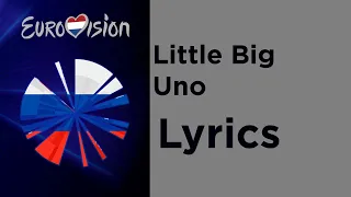 Little big - UNO (Lyrics) Russia 🇷🇺 Eurovision 2020