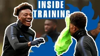 Cheeky Nutmegs, Great Goals and Incredible Saves! | Inside the England U21 Training Camp