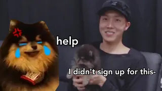 Yeontan being done with BTS