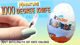 Mini 1000 Degree Knife Challenge (Parody)