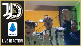 InnaMORATAAA! | JUVENTUS - SPEZIA 3-0 | LIVE REACTION TIFOSI JUVENTINI HD