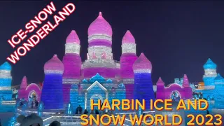 Harbin Ice-Snow World Festival 2023 😍 || Snow Wonderland Visit ⛄️