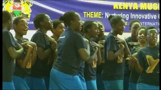 The Starehe Girls choir perfoming Ultimatum by Koffi Olomide at the KMF 2016 Nairobi Edition.