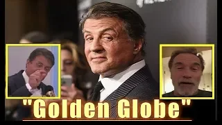 Sylvester Stallone Wins First Golden Globe Oscar Ever at Age 69