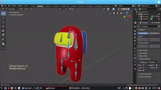 Простой персонаж в Blender 3D пошагово. Анимация персонажа: заставляем бегать по кругу