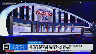 GOP candidates spar in first presidential debate