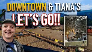 Very cool updates from Tianas Palace and Downtown Disney | Disneyland Construction 05-16-2023