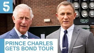 Daniel Craig shows Prince Charles around James Bond studio | 5 News