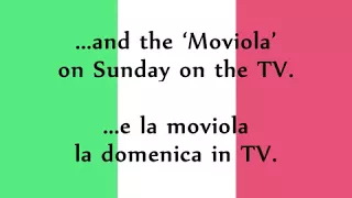 Toto Cutugno - L'Italiano -- Italian and English Translation lyrics