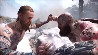 Все битвы Кратоса с богами. God of war 4.