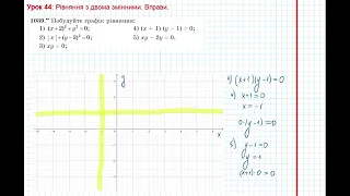 Урок 212: Рівняння з двома змінними. Вправи 1039 - 1040 за підручником Мерзляк 2020.