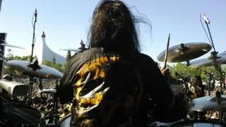 Jason Bittner w/ANTHRAX "Indians" 7/1/12 San Fran