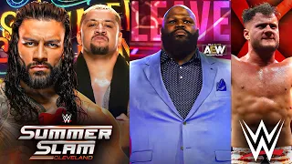 Roman Reigns Vs Solo Sikoa At SummerSlam? Mark Henry LEAVES AEW | MJF Never COMING To WWE? WWE News