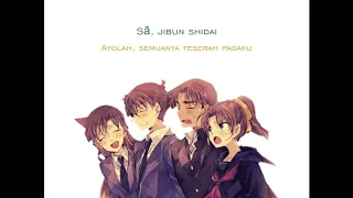 Hello Mr. My Yesterday - Hundred Percent Free (Detective Conan) {Lyrics dan terjemahan)