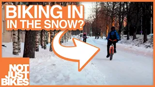 Why Canadians Can't Bike in the Winter (but Finnish people can)
