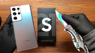 Samsung Galaxy S21 Ultra Unboxing - ASMR