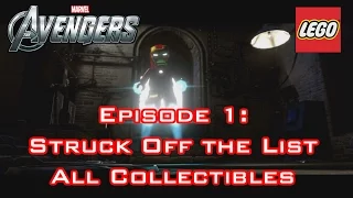 LEGO Marvel's Avengers - ALL COLLECTIBLES: "STRUCK OFF THE LIST"