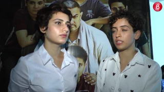 Dangal Girls Fatima Sana Sheikh and Sanya Malhotra Talk About The Movie