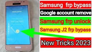 Samsung J2 Frp Bypass 2023 | Samsung J200F | J200G Remove Google Account Lock New Method 2023