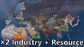Every Country Has 2x Industry + Resources I Hoi4 Timelpase