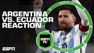 Lionel Messi & Argentina KICK OFF World Cup defense with a 1-0 victory vs. Ecuador 🤯 | ESPN FC