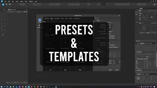 Templates and Presets to speed up workflow  - Affinity Designer