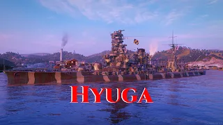 Meet The Hyuga! Tier 5 Japanese Battleship (World of Warships Legends)