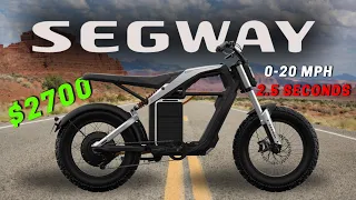 Segway Xyber E-Moped // FIRST LOOK!