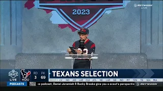 Ryan Trahan Announces Texans Draft Pick