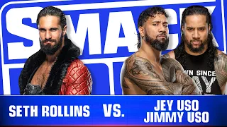 WWE January 20, 2022 - Seth Rollins vs. The Usos : SmackDown