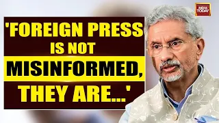 S Jaishankar Slams Foreign Press For Trying To Influence Indian Elections | Lok Sabha Elections 2024